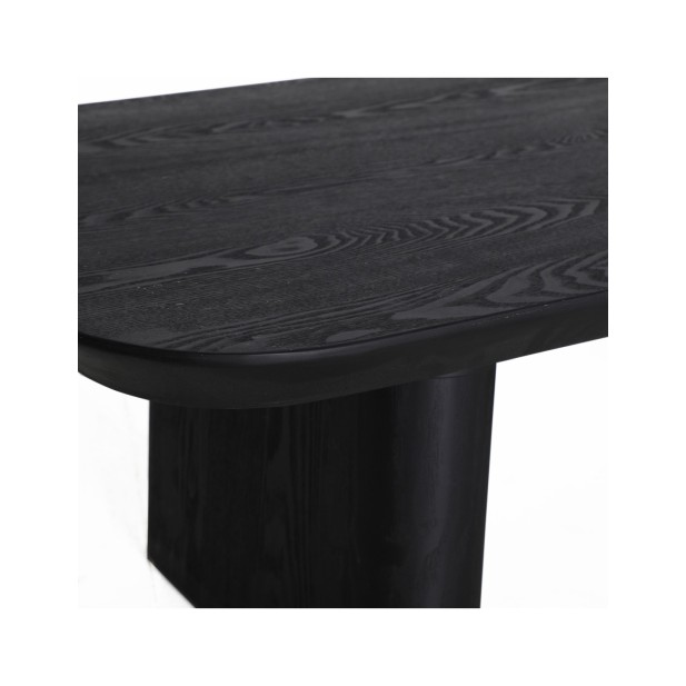 Mesa de Centro ROGNES, Madera / Negro...