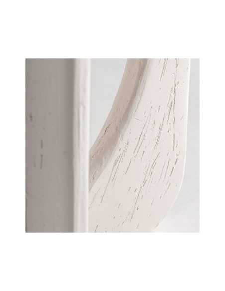 Mesa Auxiliar INHA, Mango / Blanco Roto, Blanco - Kodu Home Design