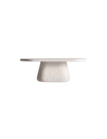 Mesa de Centro INHA, Mango / Blanco Roto, Blanco - Kodu Home Design