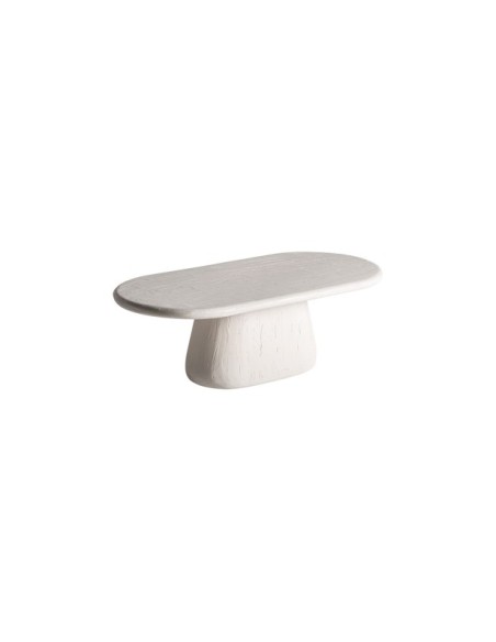 Mesa de Centro INHA, Mango / Blanco Roto, Blanco - Kodu Home Design
