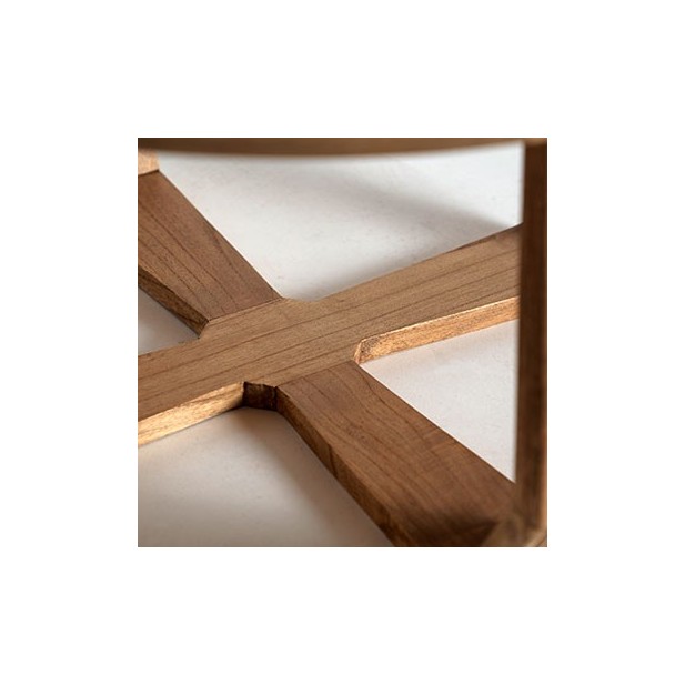 Mesa de Centro BUSHEY Ø77x40 cm,...