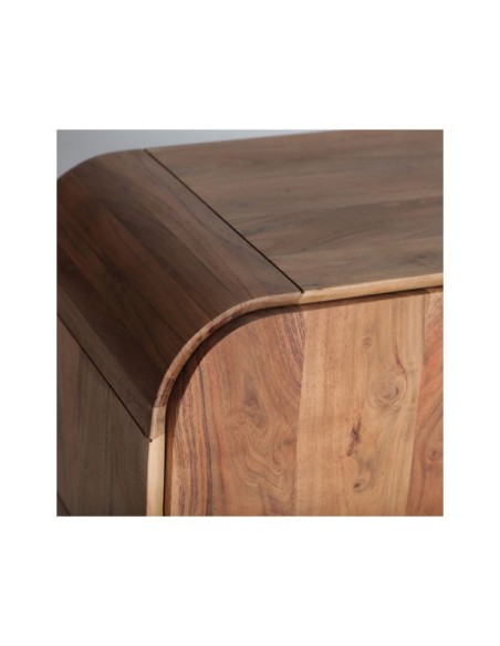 Mesita de Noche BLESLE, Madera / Marrón - Kodu Home Design