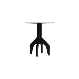 Mesa Aux BICKERTON Ø50x51 cm, Mango / Negro - Kodu Home Design; 34775