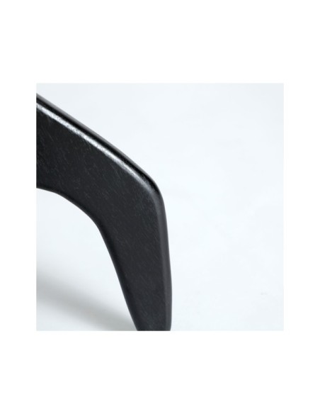 Mesa Auxiliar BICKERTON Ø50x51 cm, Mango / Negro - Kodu Home Design