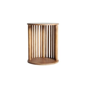 Mesa Auxiliar TREVOUX, Mango / Natural, Marrón - Kodu...