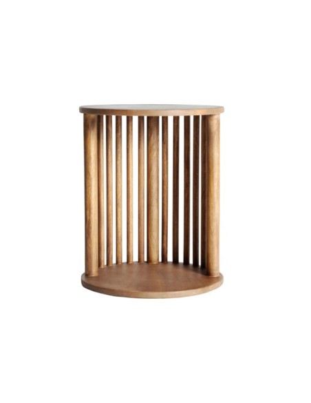 Mesa Auxiliar TREVOUX, Mango / Natural, Marrón - Kodu Home Design