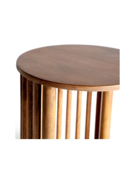 Mesa Auxiliar TREVOUX, Mango / Natural, Marrón - Kodu Home Design