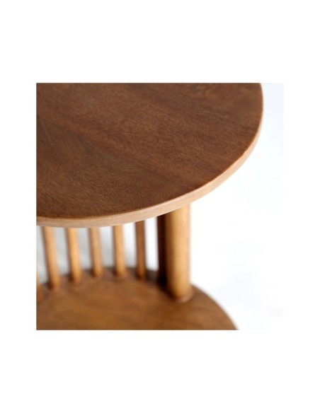 Mesa Auxiliar TREVOUX, Mango / Natural, Marrón - Kodu Home Design