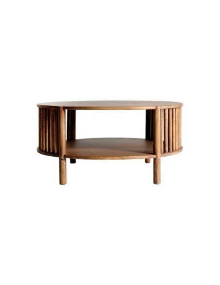 Mesa de Centro TREVOUX, Mango / Natural, Marrón - Kodu Home Design