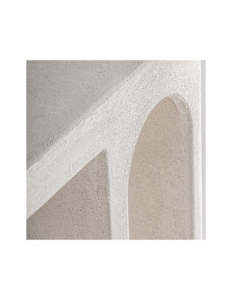 Mesa Auxiliar ARNSBERG, DM / Blanco Roto, Blanco - Kodu Home Design