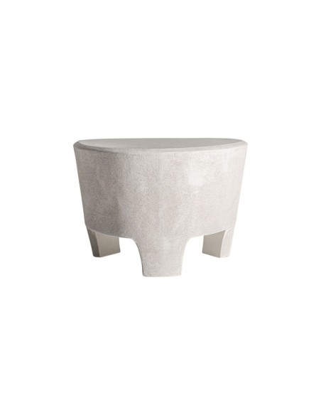 Mesa de Centro ARNSBERG, DM / Blanco Roto, Blanco - Kodu Home Design