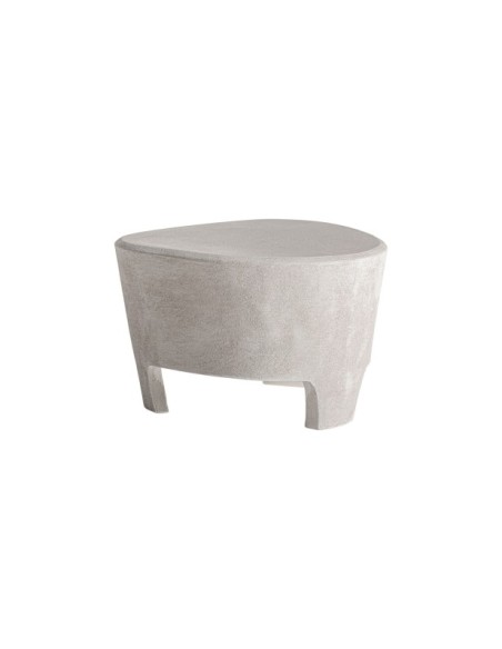 Mesa de Centro ARNSBERG, DM / Blanco Roto, Blanco - Kodu Home Design