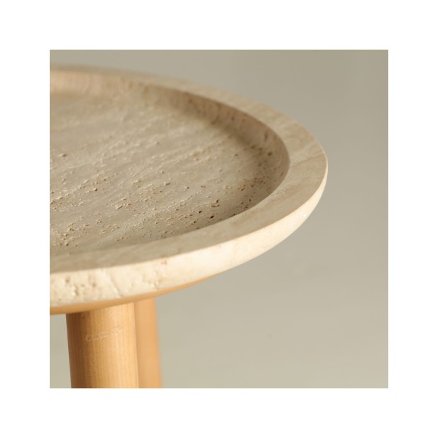 Mesa Auxiliar VIDEIX Ø36x55 cm,...