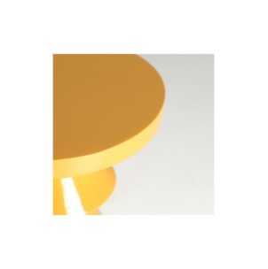 Mesa Auxiliar OLTEN, Hierro / Naranja - Kodu Home Design 2