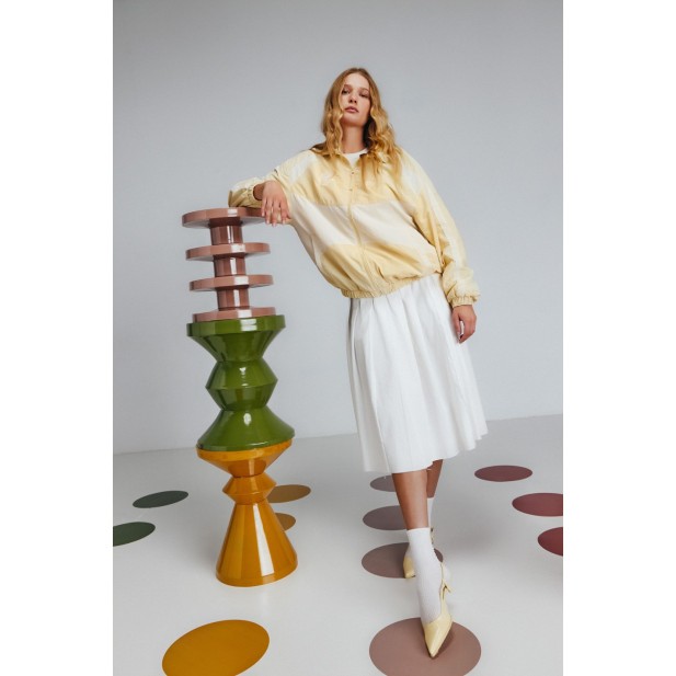 Mesa Auxiliar OLTEN, Hierro / Naranja...