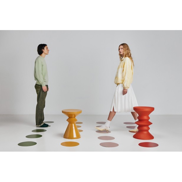 Mesa Auxiliar OLTEN, Hierro / Naranja...