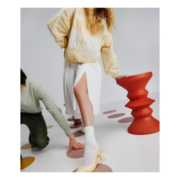 Mesa Auxiliar THUN, Hierro / Naranja...