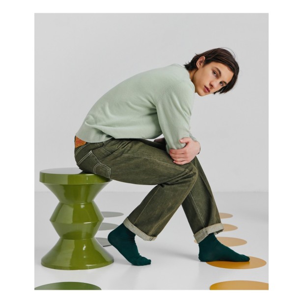 Mesa Auxiliar ZUG, Hierro / Verde -...