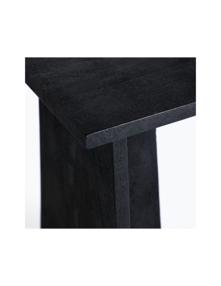 Mesa Auxiliar ZNIN, Mango / Negro - Kodu Home Design