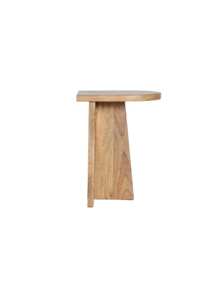 Mesa Auxiliar ZNIN, Mango / Marrón Claro - Kodu Home Design