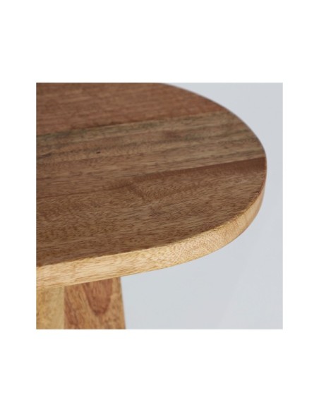 Mesa Auxiliar ZNIN, Mango / Marrón Claro - Kodu Home Design