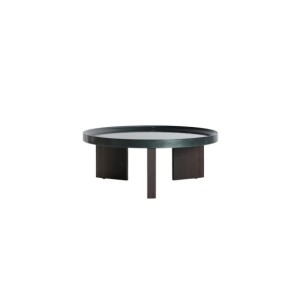 Mesa de Centro AOMORI, DM / Negro, Verde - Kodu Home Design