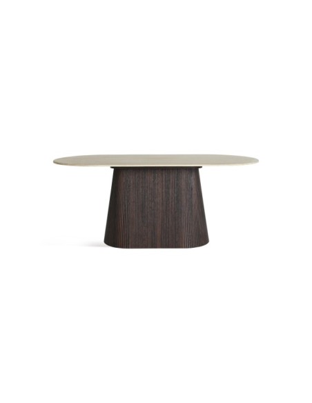 Mesa de Comedor VERONA 180x90 cm, DM / Beige - Kodu Home Design