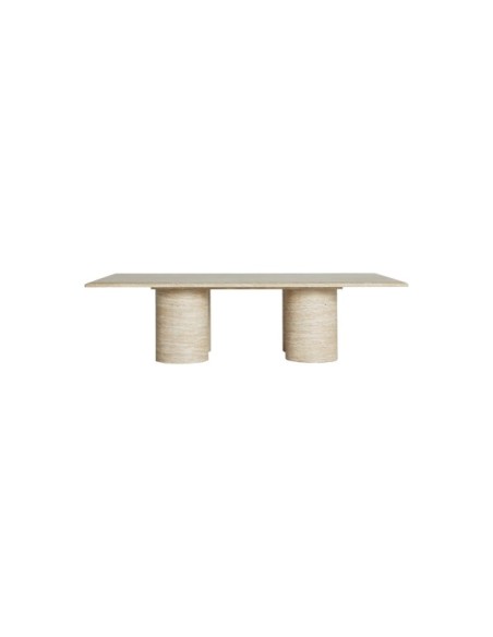 Mesa de Centro LAMBESC, DM / Beige - Kodu Home Design