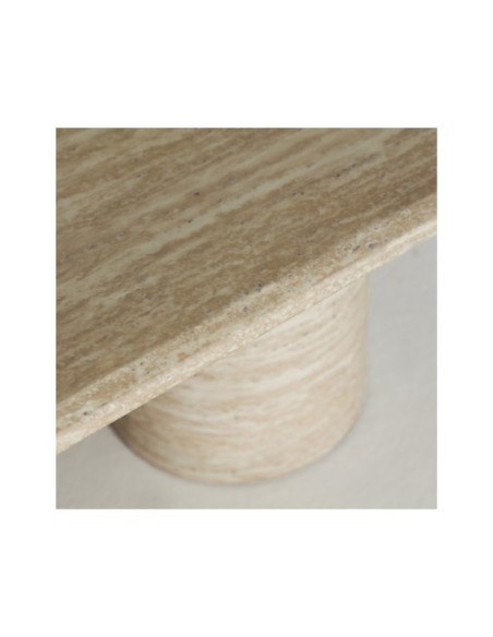 Mesa de Centro LAMBESC, DM / Beige - Kodu Home Design