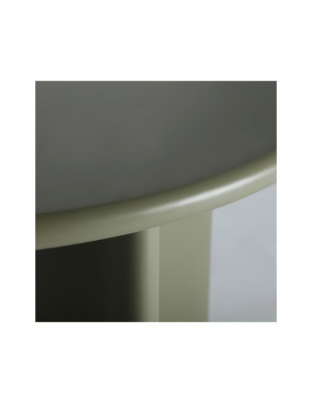 Mesa de Comedor MORLAC Ø119 cm, DM / Verde - Kodu Home Design