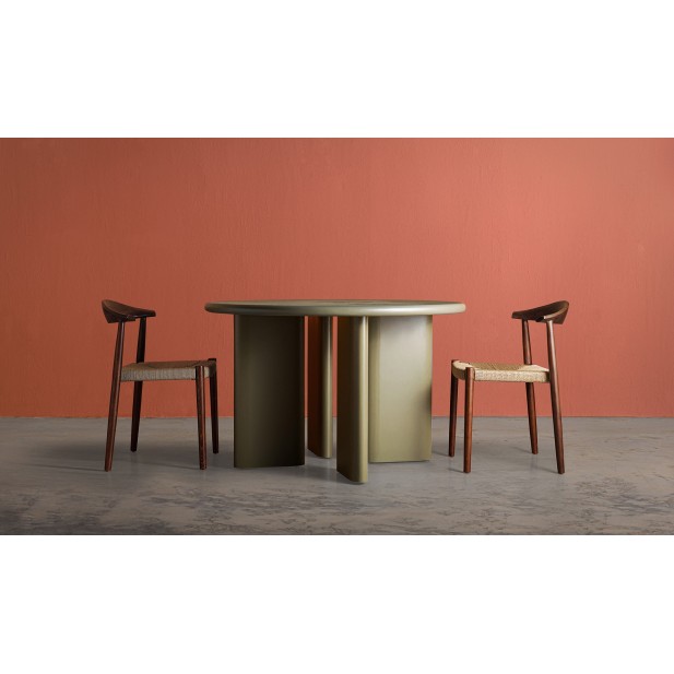 Mesa de Comedor MORLAC Ø119 cm, DM /...