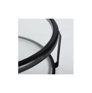 Mesa de Centro KILDE, Madera / Negro - Kodu Home Design 2