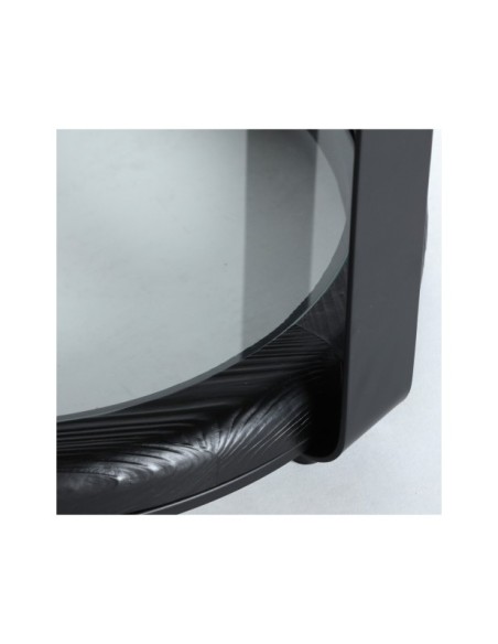 Mesa Auxiliar KILDE, Madera / Negro - Kodu Home Design