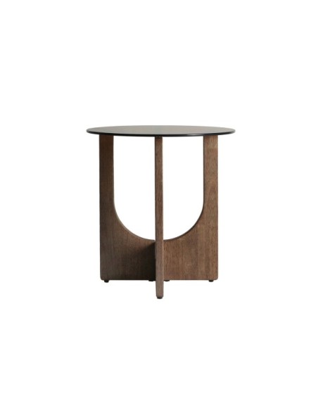 Mesa Auxiliar LUBECA, Madera / Marrón - Kodu Home Design