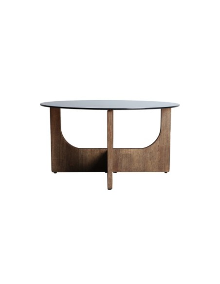 Mesa de Centro LUBECA, Madera / Marrón - Kodu Home Design