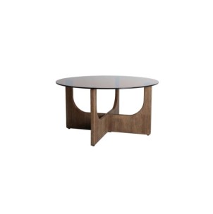 Mesa de Centro LUBECA, Madera / Marrón - Kodu Home Design 2