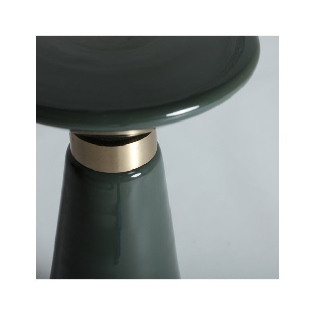 Mesa Auxiliar CASSIS, Vidrio / Verde...