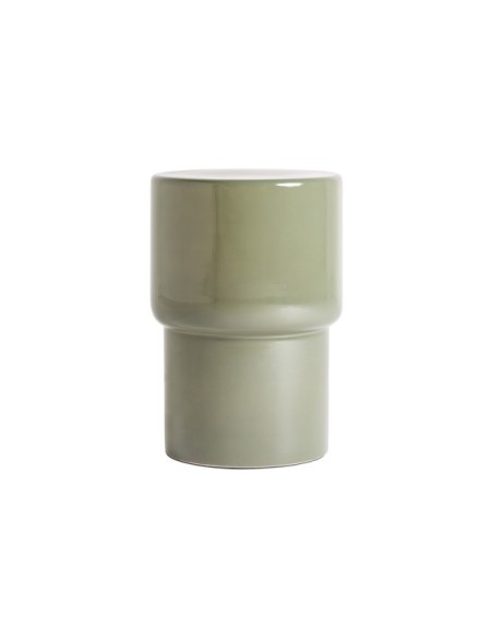 Mesa Auxiliar ERICE, Vidrio / Verde - Kodu Home Design