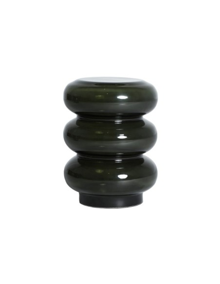 Mesa Auxiliar HALLSTAT, Vidrio / Verde - Kodu Home Design