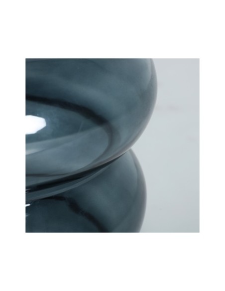 Mesa Auxiliar KOTOR, Vidrio / Azul - Kodu Home Design