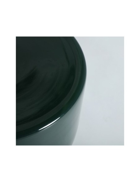 Mesa Auxiliar VARENNA, Vidrio / Verde - Kodu Home Design