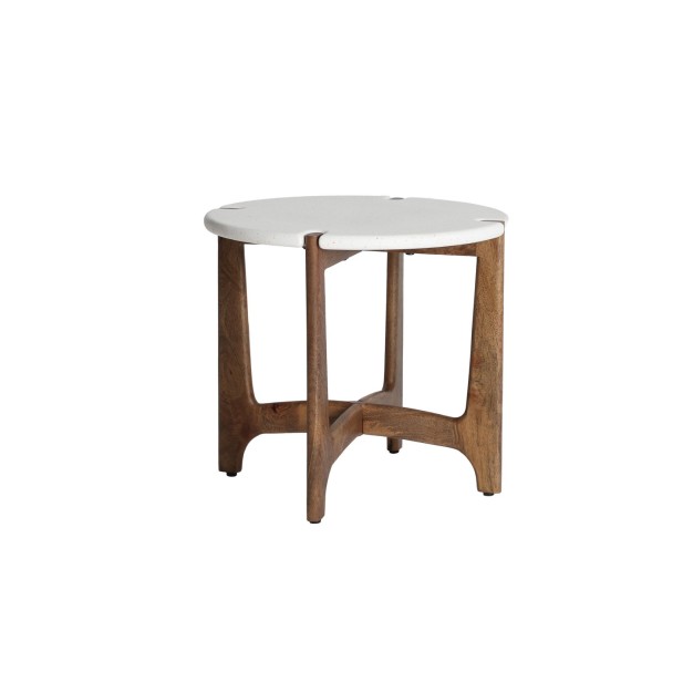 Mesa Auxiliar LAAX Ø55x50 cm, Mango /...