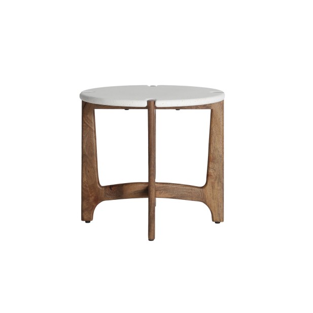 Mesa Auxiliar LAAX Ø55x50 cm, Mango /...