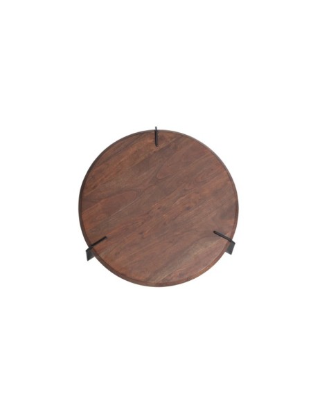 Mesa de Centro SURSEE, Madera / Negro, Marrón - Kodu Home Design