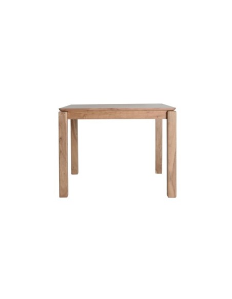 Mesa de Comedor BREIL 100x100 cm, Madera / Marrón Claro, Marrón - Kodu Home Design