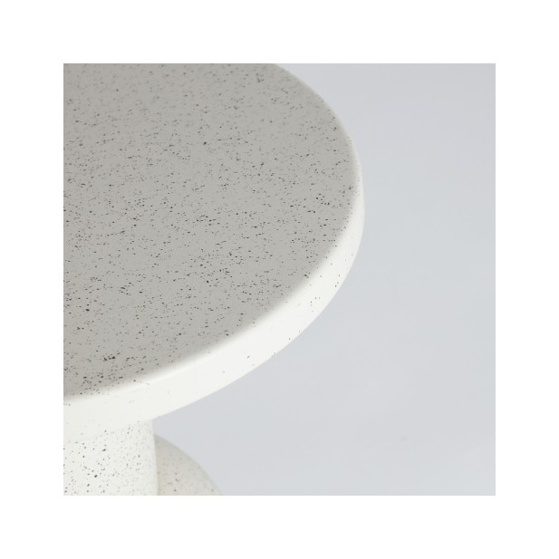 Mesa Auxiliar OVADA, Hierro / Blanco...