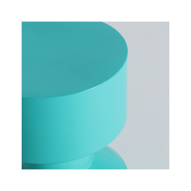 Mesa Auxiliar POP, Hierro / Turquesa...