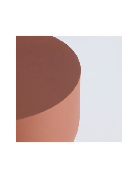 Mesa Auxiliar TERRA, Hierro / Marrón - Kodu Home Design