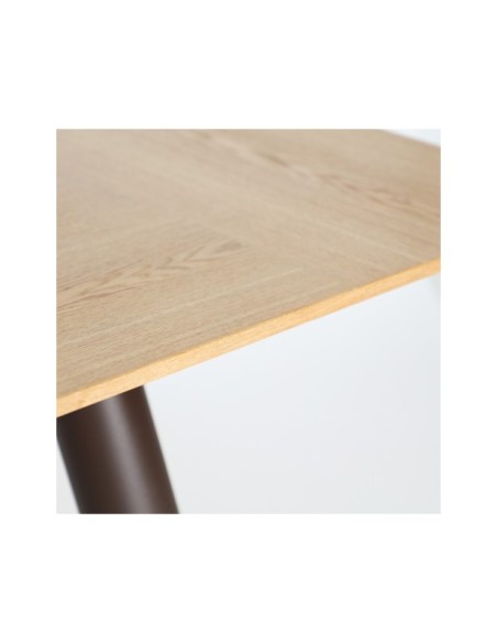 Mesa de Comedor ORBE 220x95 cm, DM / Marrón Claro, Marrón - Kodu Home Design