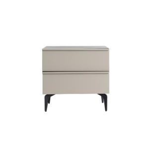 Mesita de Noche LINDFLUR, DM / Gris, Marrón - Kodu Home...